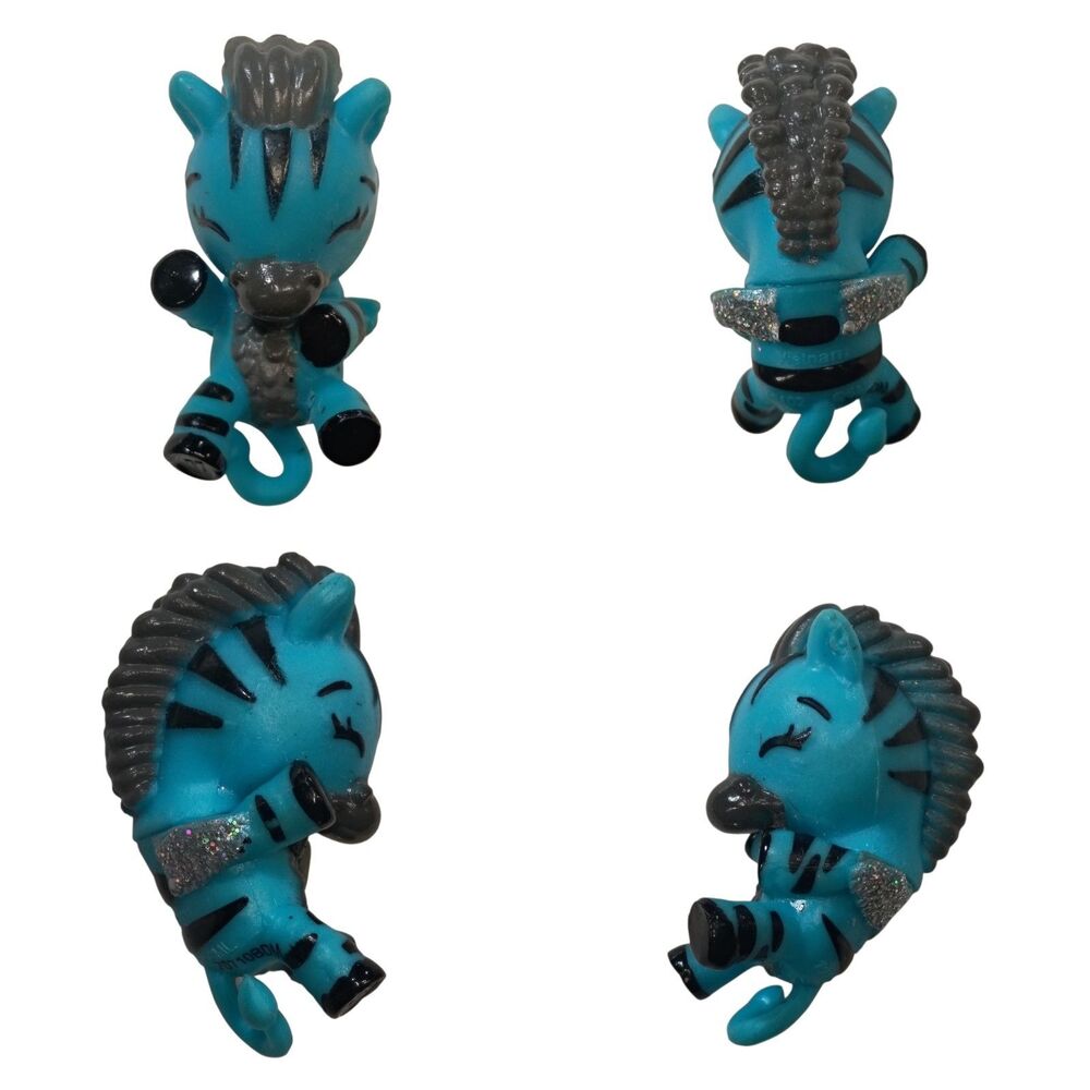 Hatchimals Colleggtibles Season 1 Blue Giggle Grove Giggling Zebrush Zebra